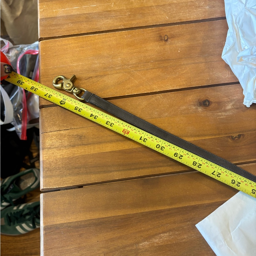 Vintage Grey Leather Coach Bag *no hangtag - Picture 4 of 13